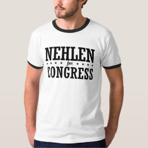 Paul Nehlen voor het Congres T-shirt