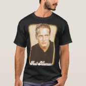 Paul Newman Retro Aesthetisch Kunstontwerp T-shirt (Voorkant)