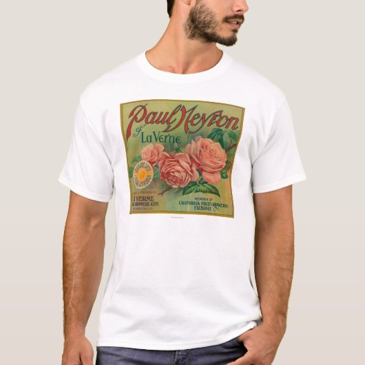 Paul Neyron van La Verne Oranje Label T-shirt (Voorkant)
