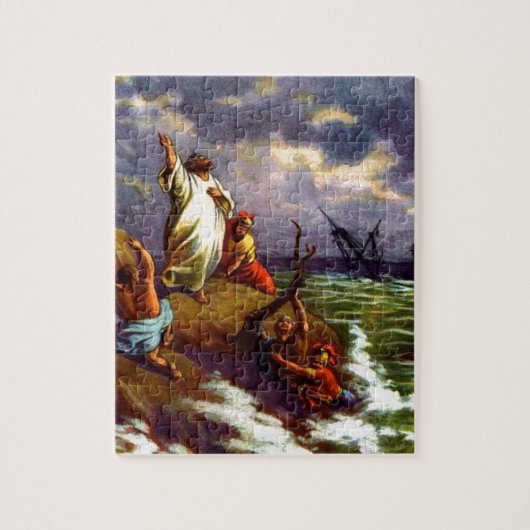 Paul op het zee wrak Puzzle Design Legpuzzel (Verticaal)