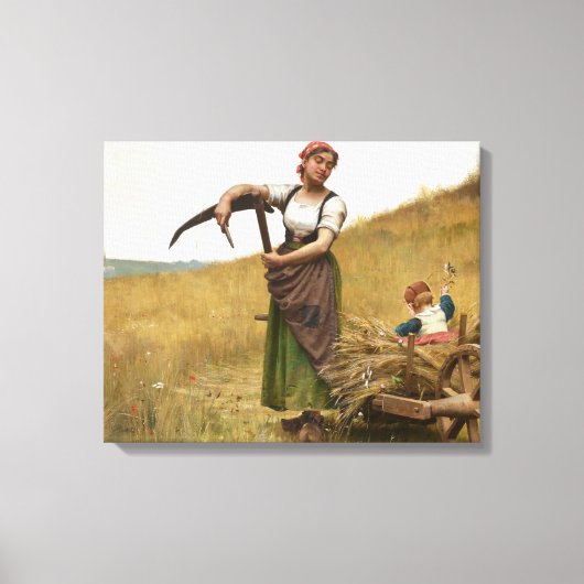Paul Peel - Adoratie Canvas Afdruk (Voorkant)