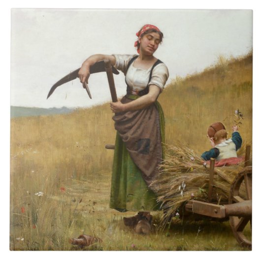 Paul Peel - Adoratie Tegeltje (Voorkant)