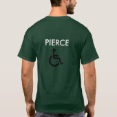 Paul Pierce Wheelstoel T-shirt (Achterkant)