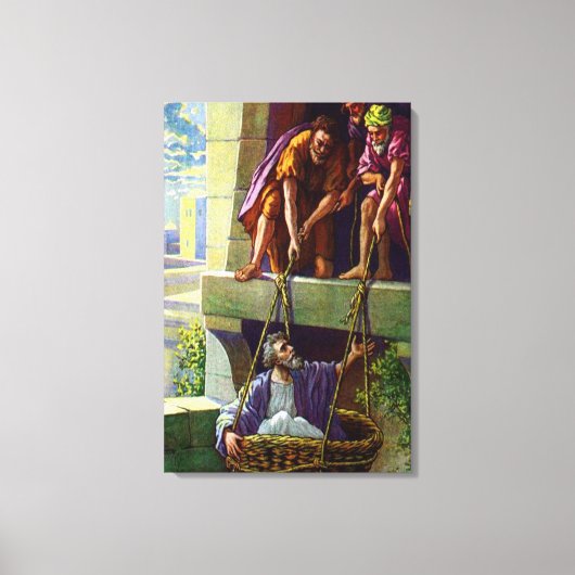 paul preaching christ Wrapped Canvas (Voorkant)