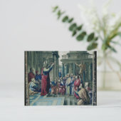 Paul Preaching in de Areopagus Briefkaart (Staand voorkant)