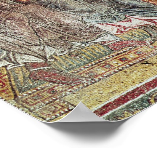 Paul Preaching naar de joden Poster (Hoek)