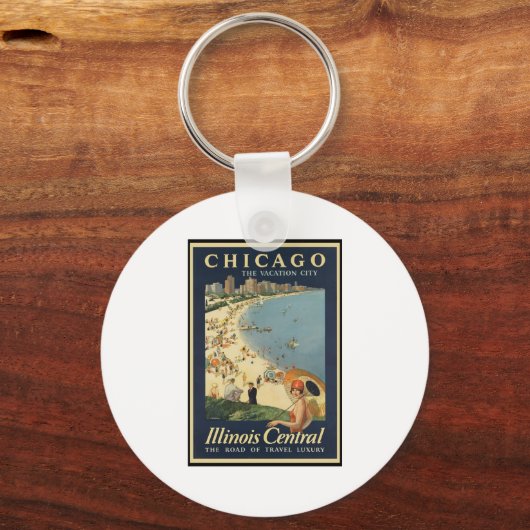 Paul Proehl Chicago Vacation City Sleutelhanger (Voorkant)