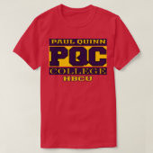 Paul Quinn College Apparel T-shirt (Design voorkant)