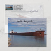 Paul R. Postkaart Tregurtha (Voorkant / Achterkant)