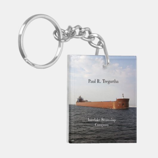 Paul R. sleutelketen van Tregurtha Sleutelhanger (Voorkant Links)