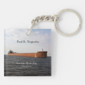 Paul R. sleutelketen van Tregurtha Sleutelhanger (Achterkant)