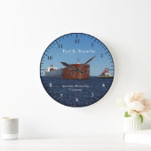 Paul R Tregurtha 10.75" wall clock Grote Klok (Huis)