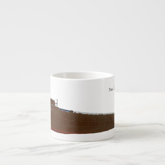 Paul R. Tregurtha cutout espresso mok (Voorkant)