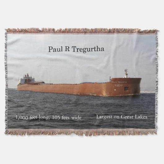 Paul R. Tregurtha goot deken (Voorkant)