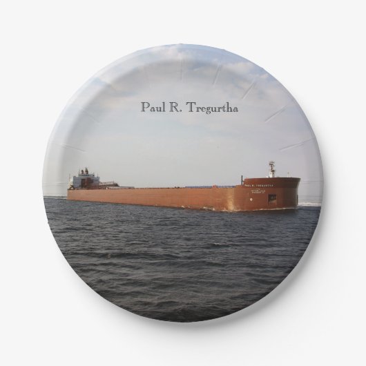 Paul R. Tregurtha papieren bord (Voorkant)