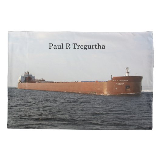 Paul R. Tregurtha pillow hoesje Kussensloop (Achterkant)