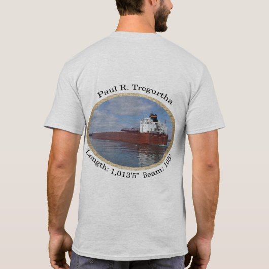 Paul R. Tregurtha shirt (Achterkant)