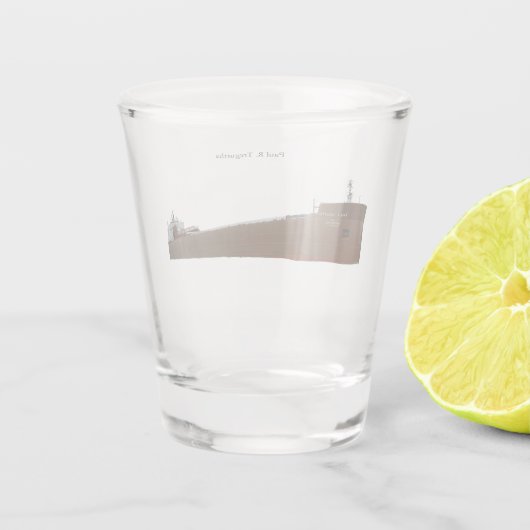 Paul R. Tregurtha shot glass Shot Glas (Achterkant)