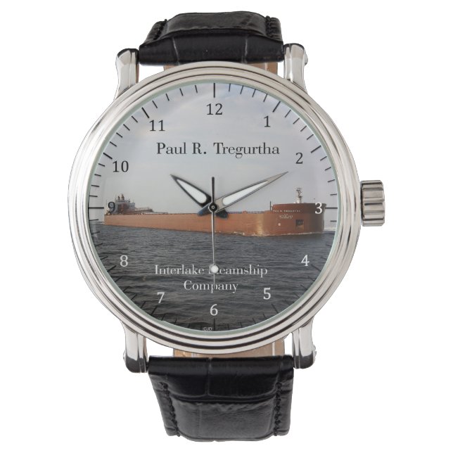 Paul R. Tregurtha watch Horloge (Voorkant)