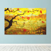 Paul Ranson / Appelboom met rood fruit c.1902 / Canvas Afdruk (Insitu (Houten vloer))