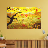 Paul Ranson / Appelboom met rood fruit c.1902 / Canvas Afdruk (Insitu (Woonkamer))