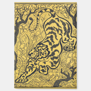 Paul Ranson Vintage Art Nouveau Gele Tijger Print Magneet