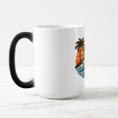 Paul Retro Sunset Name Design Magische Mok (Links)