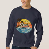 Paul Retro Sunset Name Design Trui (Voorkant)