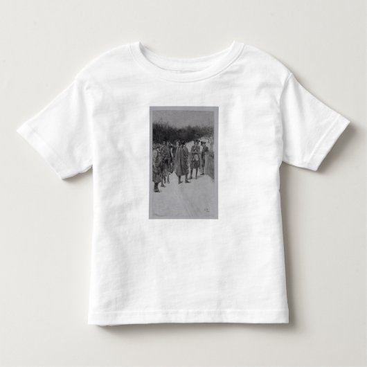 Paul Revere brengt nieuws naar Sullivan Kinder Shirts (Voorkant)