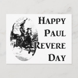 Paul Revere Day Briefkaart