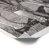 Paul Revere in Lexington Poster (Hoek)