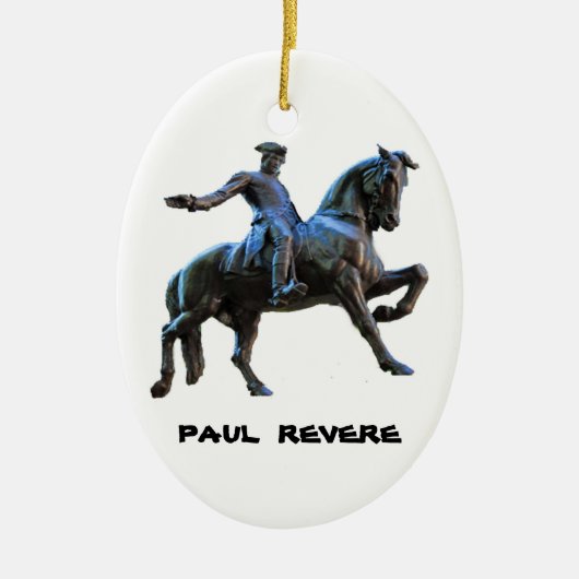 Paul Revere (Massachusetts) Keramisch Ornament (Voorkant)