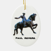 Paul Revere (Massachusetts) Keramisch Ornament (Achterkant)