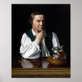 Paul Revere Portrait - John Singleton Copley 1768 Poster (Voorkant)
