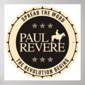Paul Revere Poster (Voorkant)
