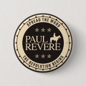 Paul Revere Ronde Button 5,7 Cm (Voorkant)