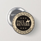 Paul Revere Ronde Button 5,7 Cm (Voorkant /achterkant)