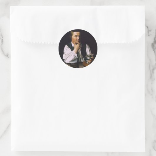 Paul Revere Ronde Sticker (Tas)