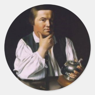 Paul Revere Ronde Sticker