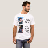 Paul Revere, Struik, 1 als land2 als per zee... T-shirt (Voorkant volledig)