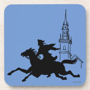 Paul Revere's Ride Bier Onderzetter