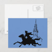 Paul Revere's Ride Briefkaart (Voorkant / Achterkant)