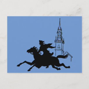 Paul Revere's Ride Briefkaart