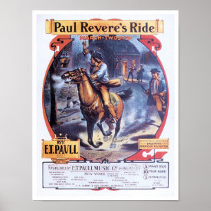 Paul Revere's Ride poster