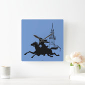 Paul Revere's Ride Vierkante Klok (Huis)