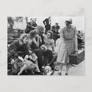 Paul Robeson en Friends, jaren veertig Briefkaart