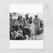 Paul Robeson en Friends, jaren veertig Briefkaart (Voorkant)