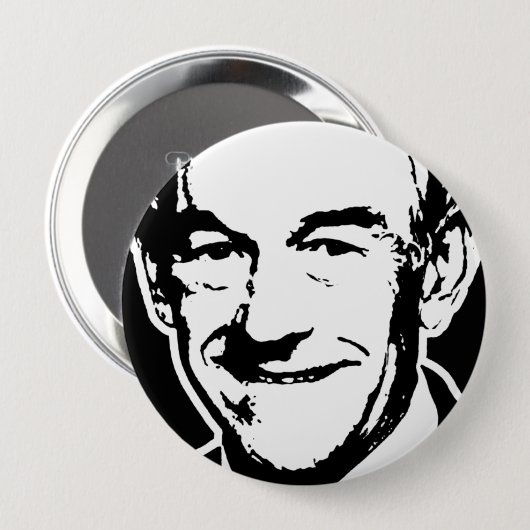 PAUL RONDE BUTTON 4,0 CM (Voorkant /achterkant)