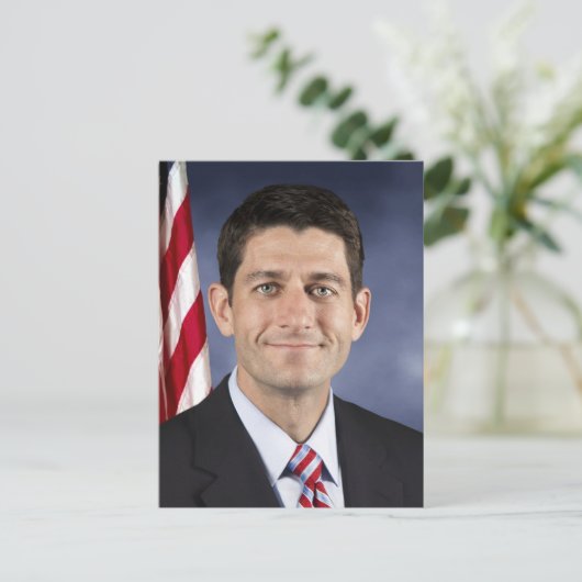 Paul Ryan Briefkaart (Staand voorkant)