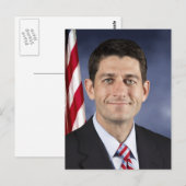 Paul Ryan Briefkaart (Voorkant / Achterkant)
